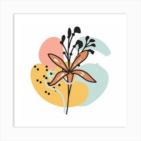 Flower Illustration Art Print