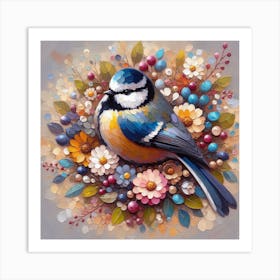 Bird Tit 3 Art Print