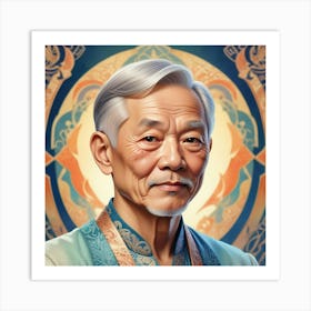 Chinese Emperor Art Print