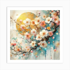 Cherry Blossoms Art Print