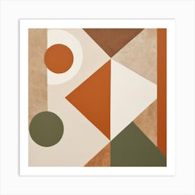 Geometric Shapes Art Print