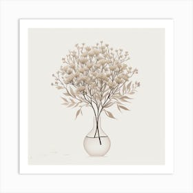 In A Vase Art Print