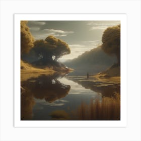 Horizon 1 Art Print