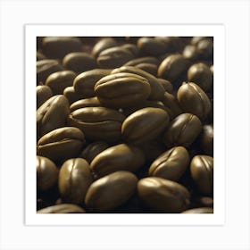 Coffee Beans 404 Art Print