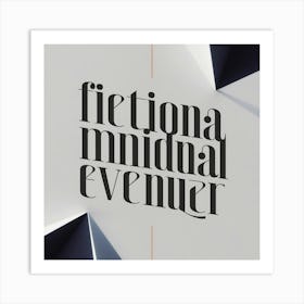 Fictitia Marginal Event Art Print