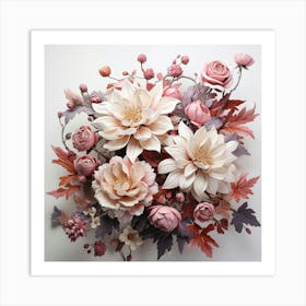 Bouquet Of Flowers 2 Art Print