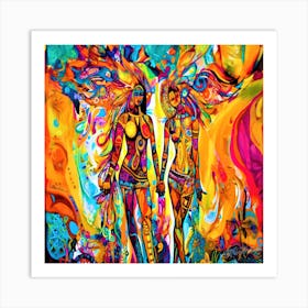 Couples Therapy - Two In Love Art Print