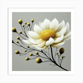 White jasmine 1 Art Print