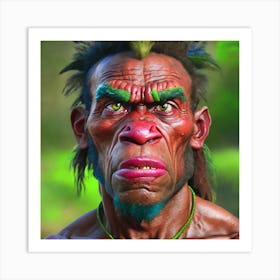 Ape Man 1 Art Print