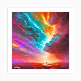 Rainbow In The Sky Art Print