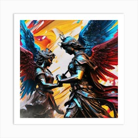 Angel 17 Art Print