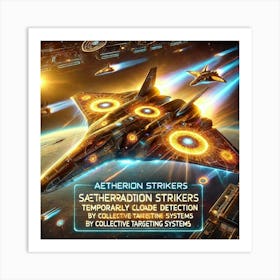 Aetherion Strikers Solar Cloaking Art Print