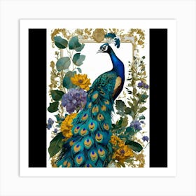 Peacock 12 Art Print