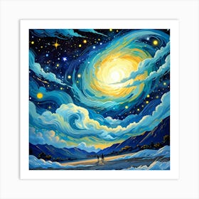 Starry Sky 1 Art Print