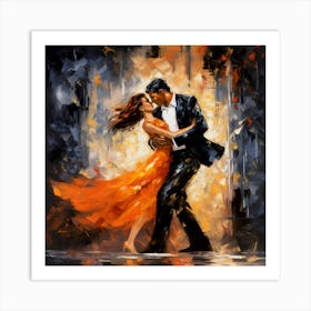 Tango Abstracts By Csaba Fikker 13 Art Print