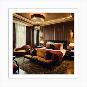 Hotel Room 3 Art Print