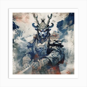 Samurai Warrior 2 Art Print