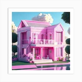 Barbie Dream House (526) Art Print
