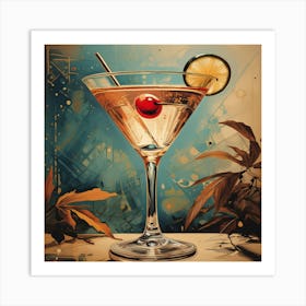 Martini 18 Art Print