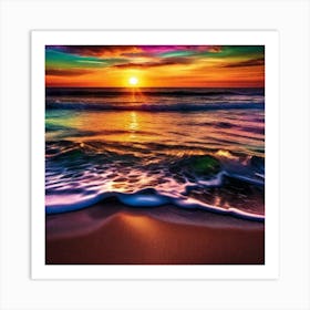 Sunset 20 Art Print