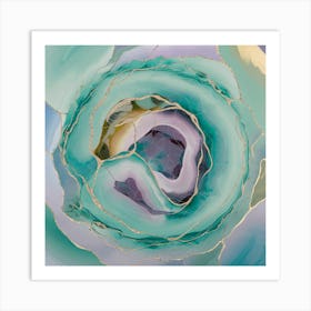 Agate Art Print