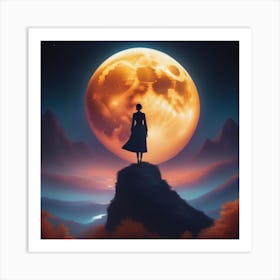 Harvest Moon Dreamscape 14 Art Print