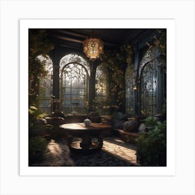 The tea garden is amazing Art Print