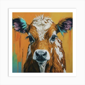 Cute Calf 5 Art Print