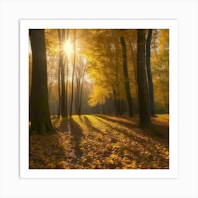 Autumn Forest 1 Art Print