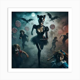 Catwoman Art Print