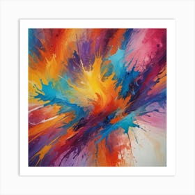 Abstract Painting 200 Art Print