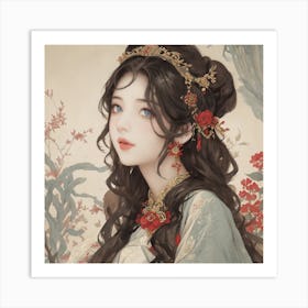 Chinese Girl 2 Art Print