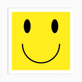 Smiley Art Print