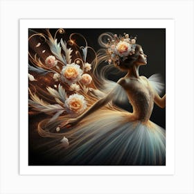 Ballerina 12 Art Print