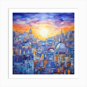 Tuscan City 1 Art Print