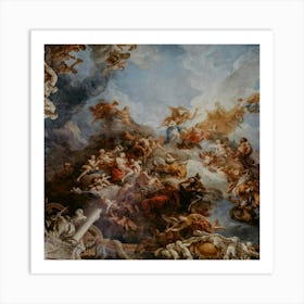 Ceiling Of The Vatican Art Print