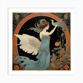 Loiseau Volage George Barbier Art Print 0 Art Print