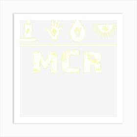 Mcr Getting Back Romance Gift Woman Kids Art Print