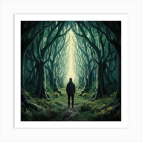 Dark Forest 106 Art Print