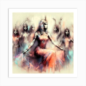 Cleopatra Portrait Artwork 162 Art Print