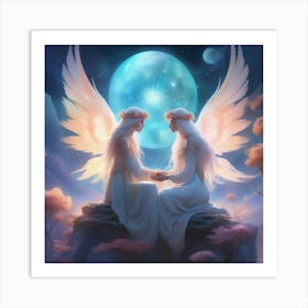 Angels 1 Art Print