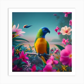 Lovely bird Art Print