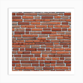 Brick Wall 25 Art Print