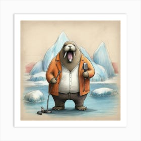 Polar Bear 10 Art Print