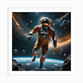 Weightless Wonder: A Glimpse of the Unknown Art Print