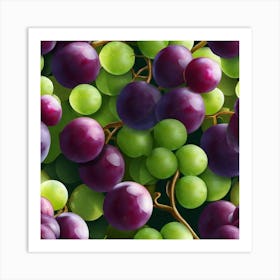 Grapes 6 Art Print