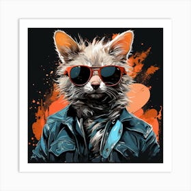 Kitty Cat 4 Art Print