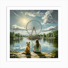 Ferris Wheel Art Print