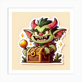 Troll 1 Art Print