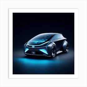 Futuristic Car 6 Art Print